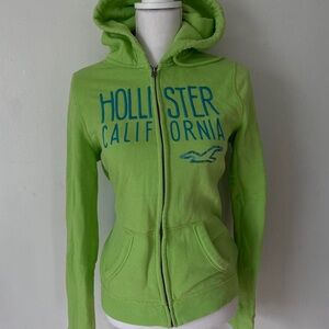 Hollister zip up hoodie